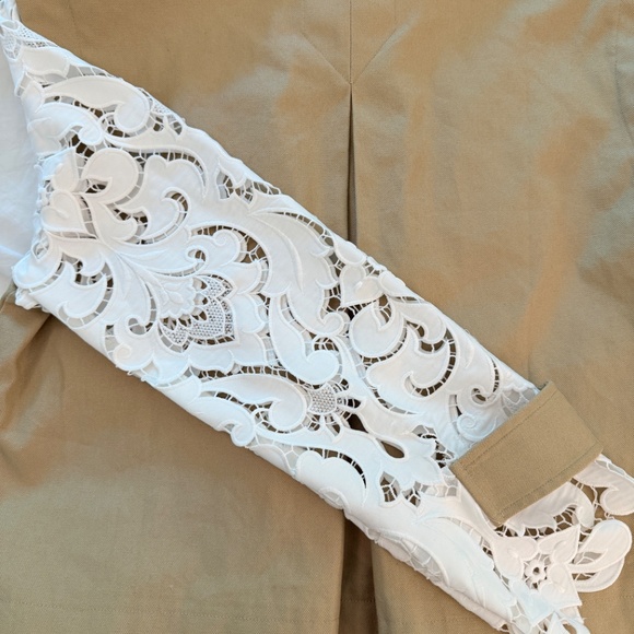 Hill House The Clarisse Jacket in Khaki Canvas - Picture 7 of 8